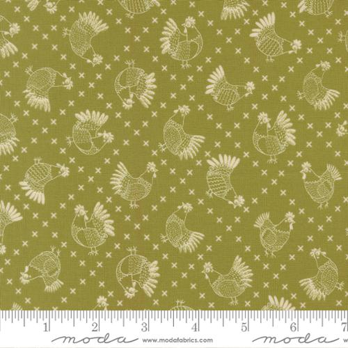 Moda - Hen House- green
